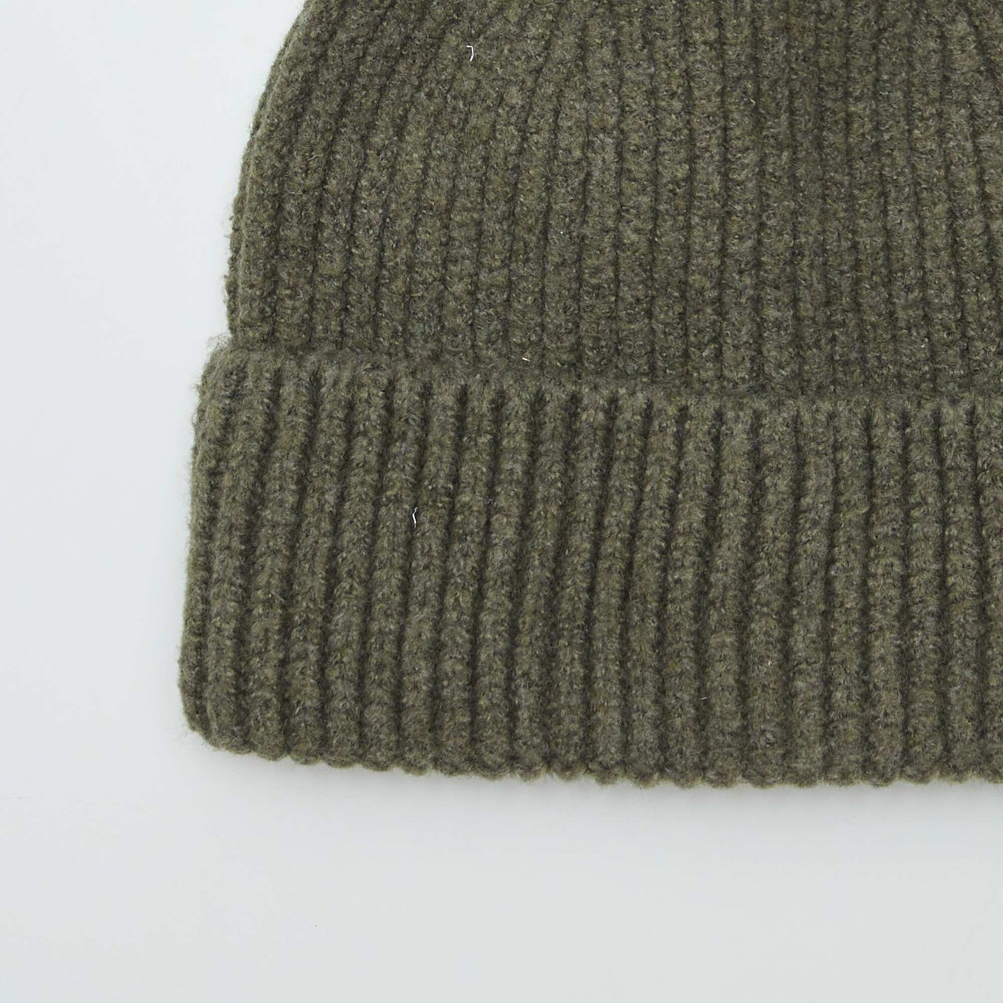 Bonnet c tel avec pompon Kaki