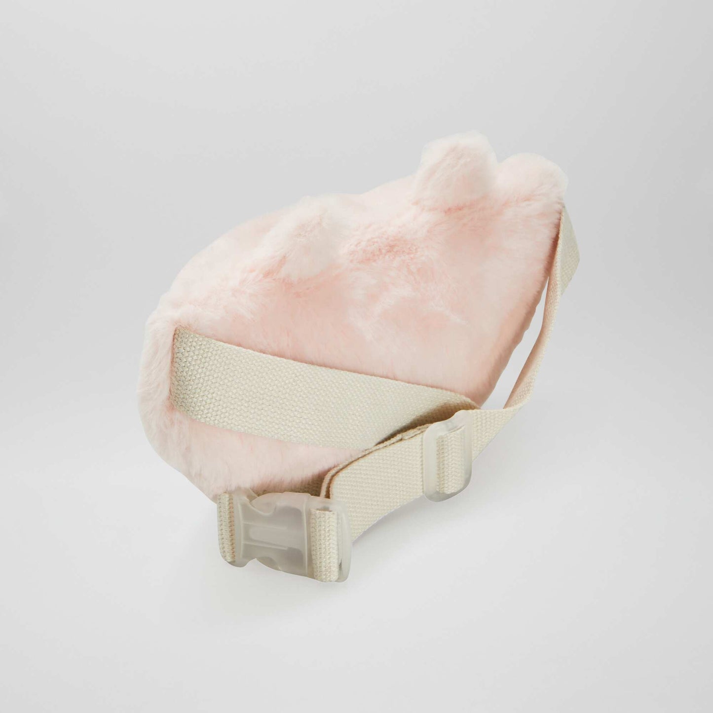 Sac banane en fausse fourrure Rose