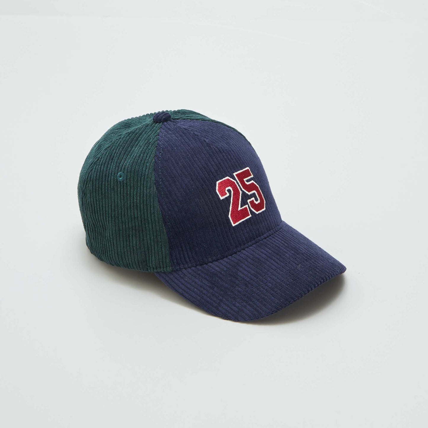 Casquette en velours c tel Bleu