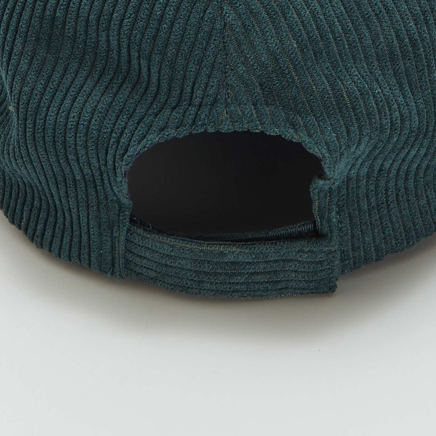 Casquette en velours c tel Bleu