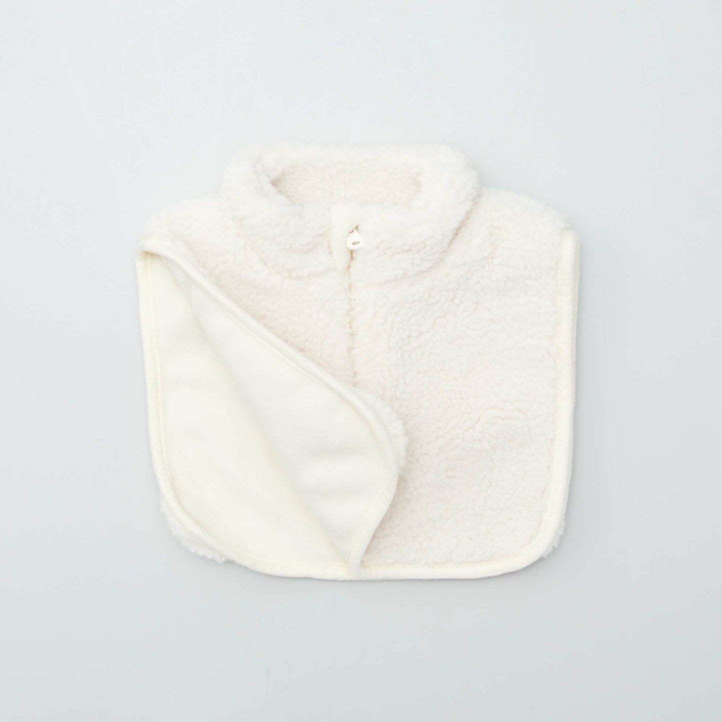Snood en sherpa doubl polaire beige