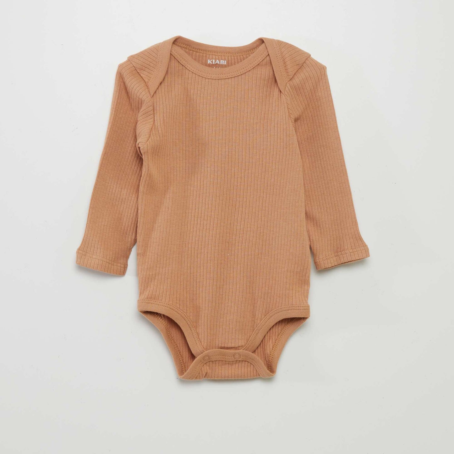Body manches longues et col US - Lot de 3 Beige/rose