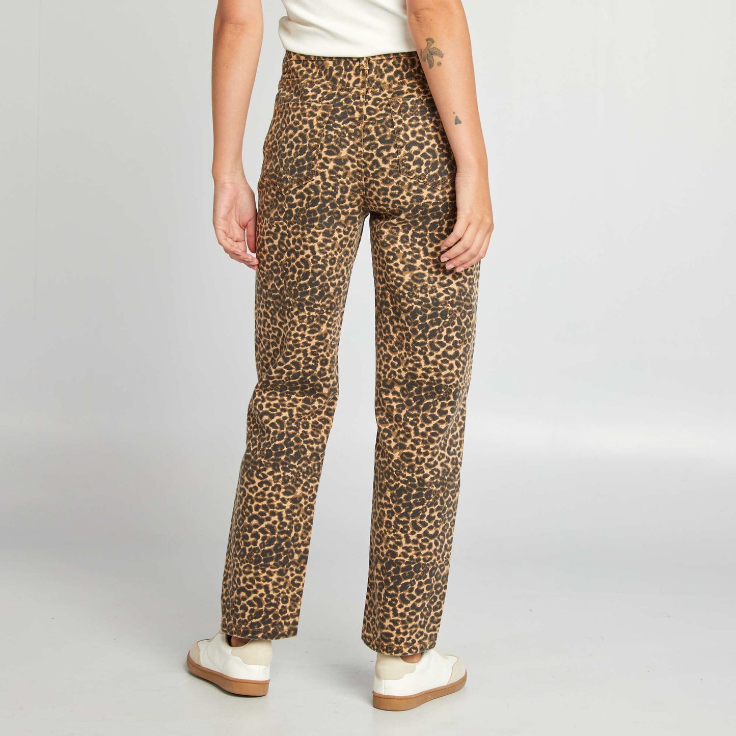 Pantalon droit 'l opard' L opard