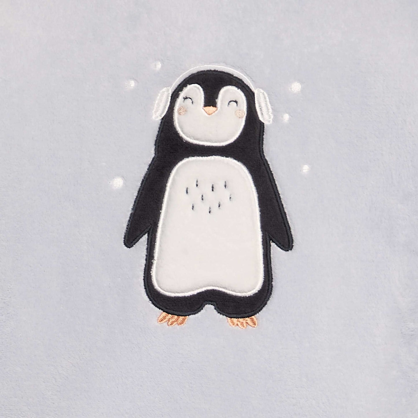 Ensemble pyjama polaire 'pingouin' - 2 pi ces Bleu