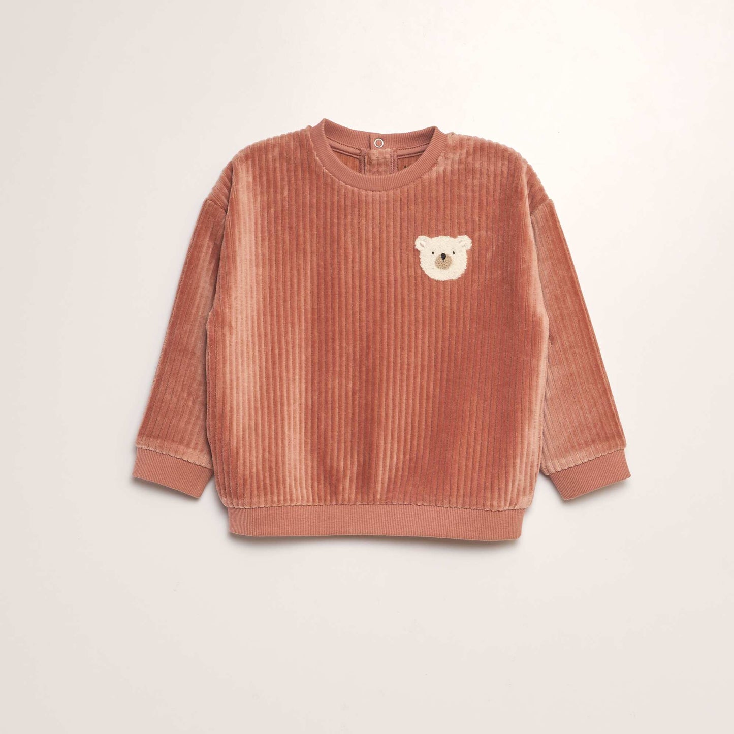 Ensemble pyjama en velours c tel - 2 pi ces Rouge