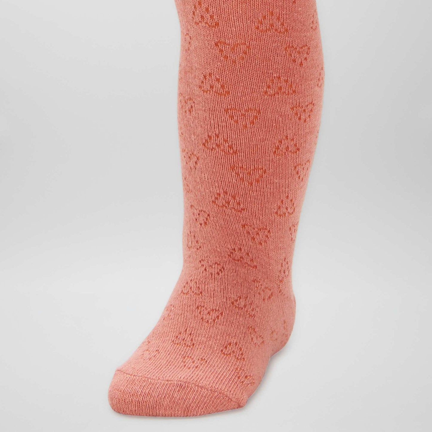 Collants chauds en maille torsade - Lot de 2 Orange