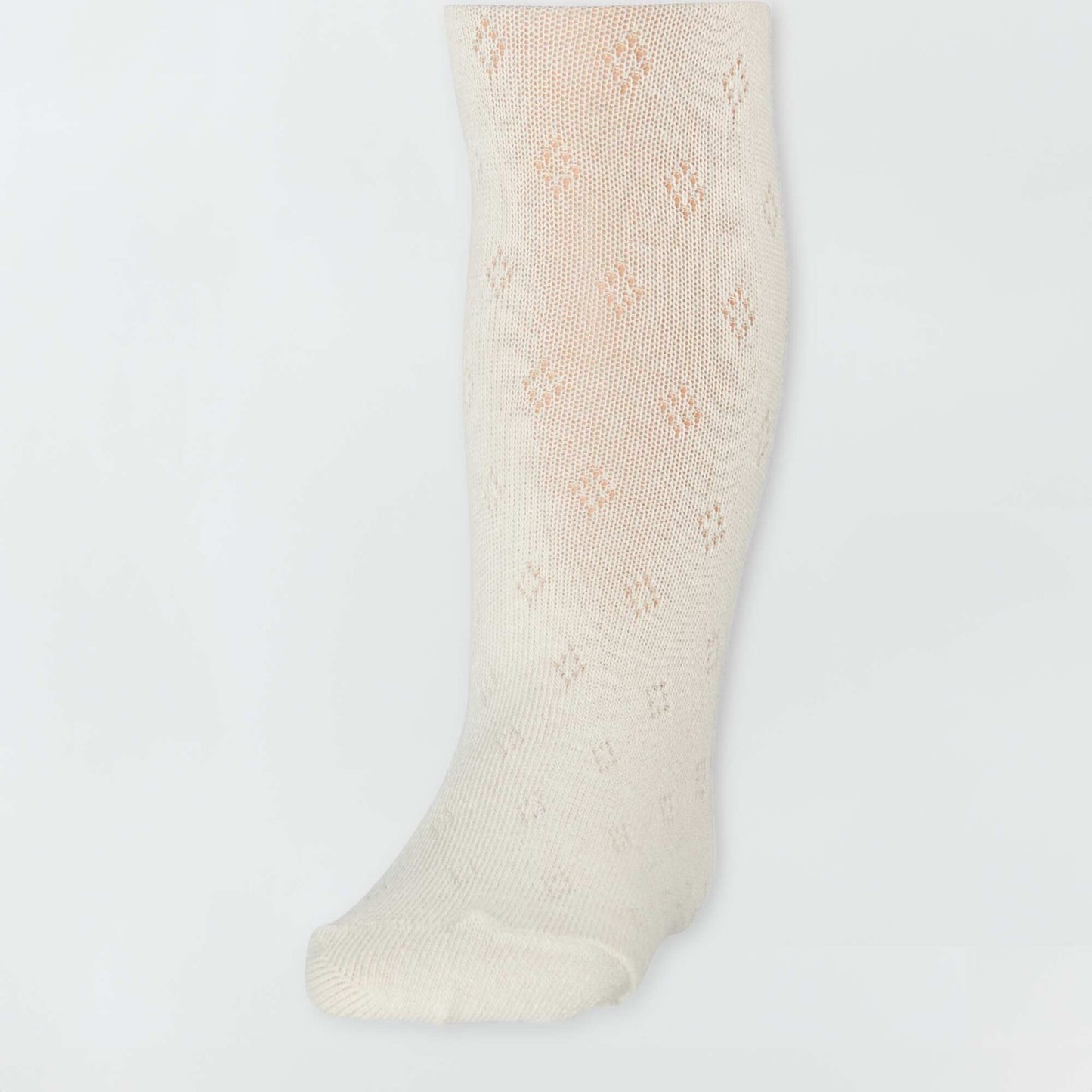 Collants chauds en maille torsade - Lot de 2 Marron/beige