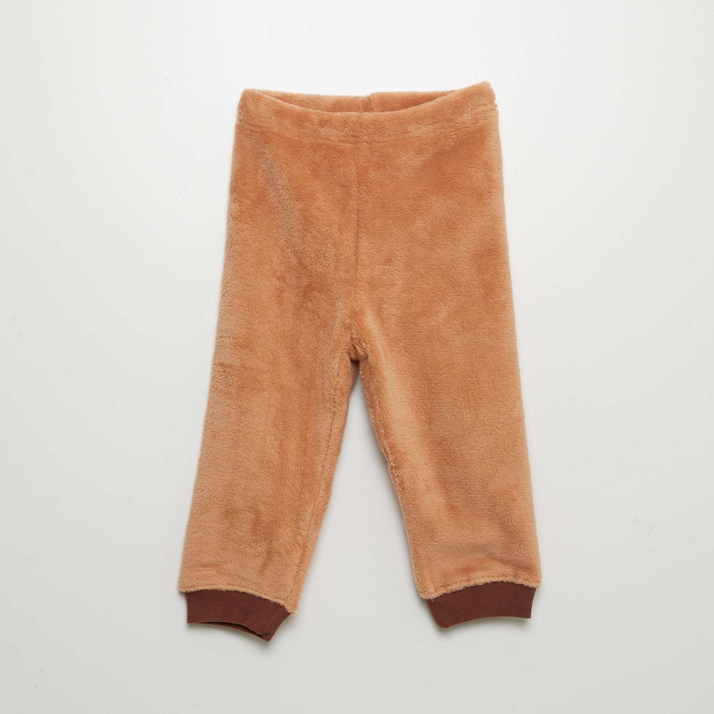 Ensemble pyjama en polaire - 2 pi ces Marron