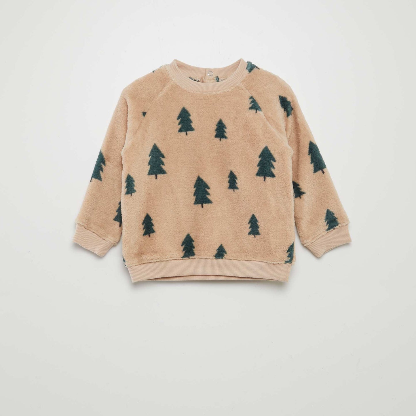 Ensemble pyjama en polaire - 2 pi ces Beige