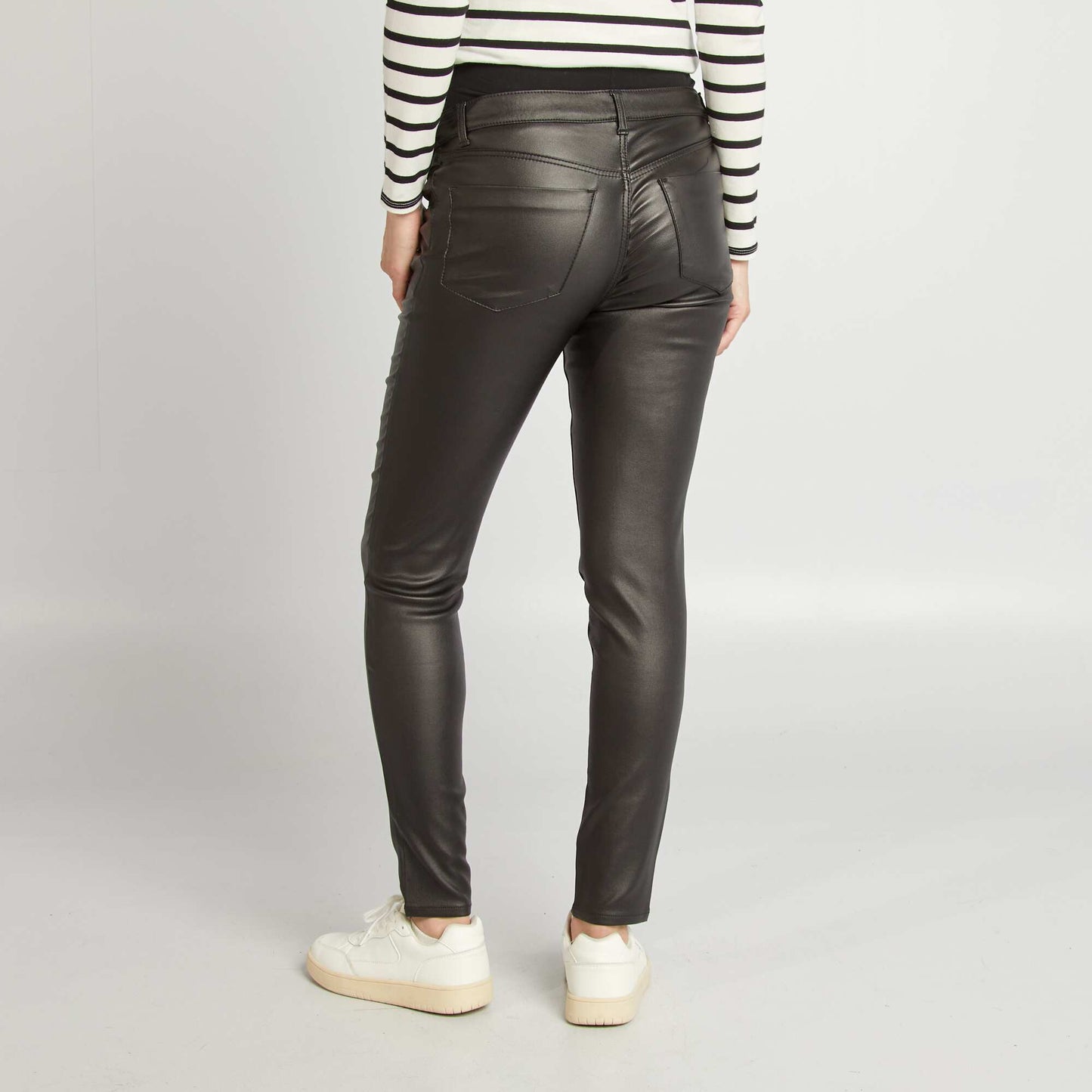 Pantalon grossesse avec bandeau lastique noir
