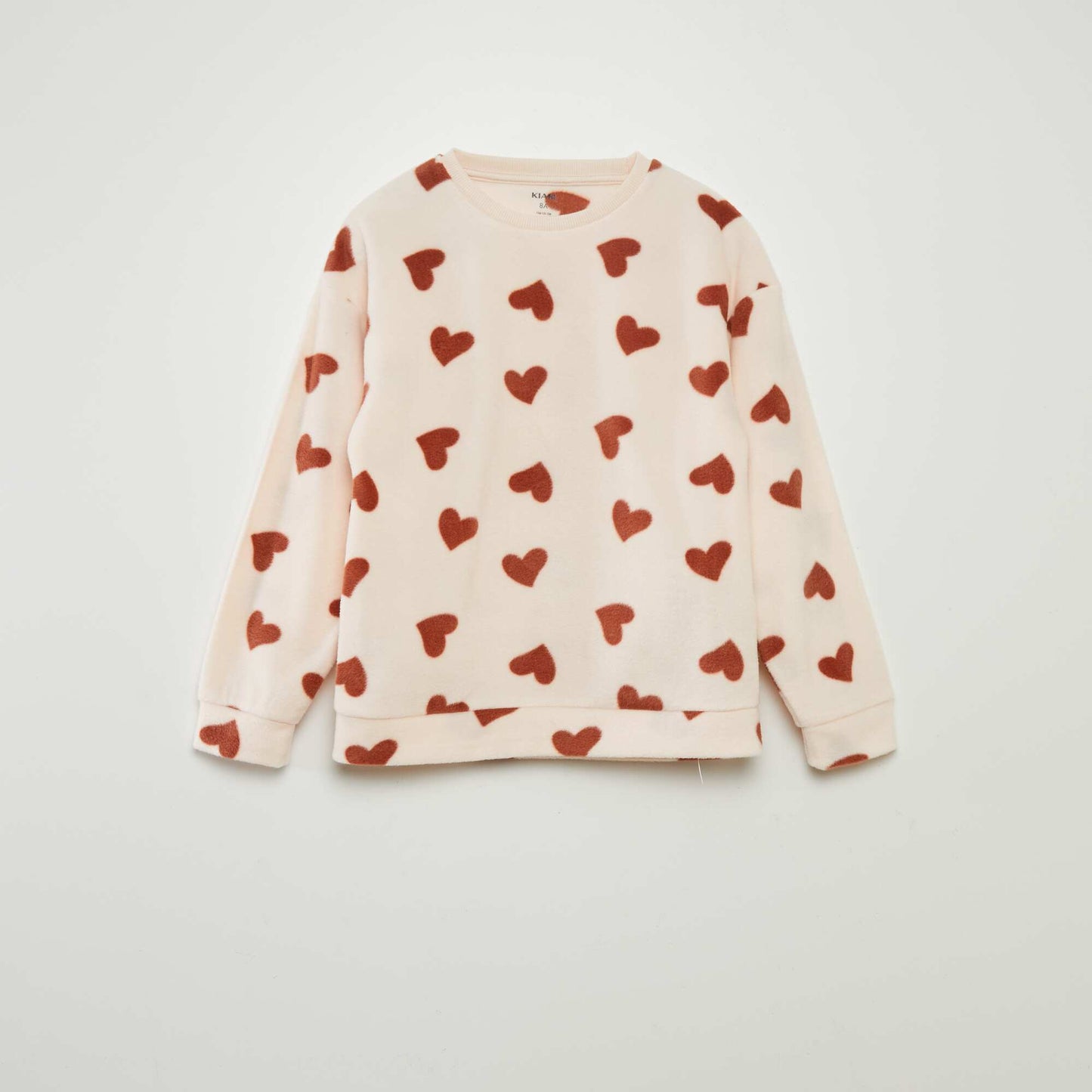 Pyjama long en polaire - 2 pi ces Rose