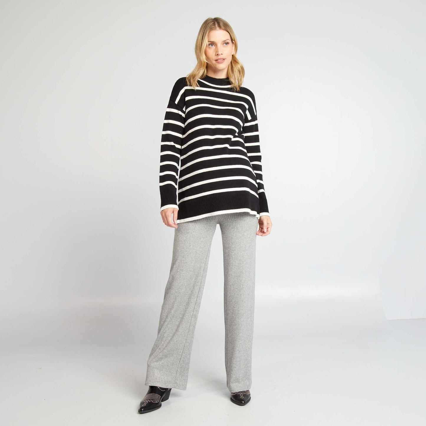 Pantalon grossesse c tel Gris