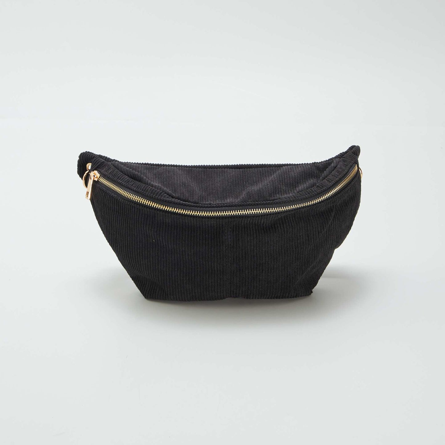 Sac banane en velours c tel Noir