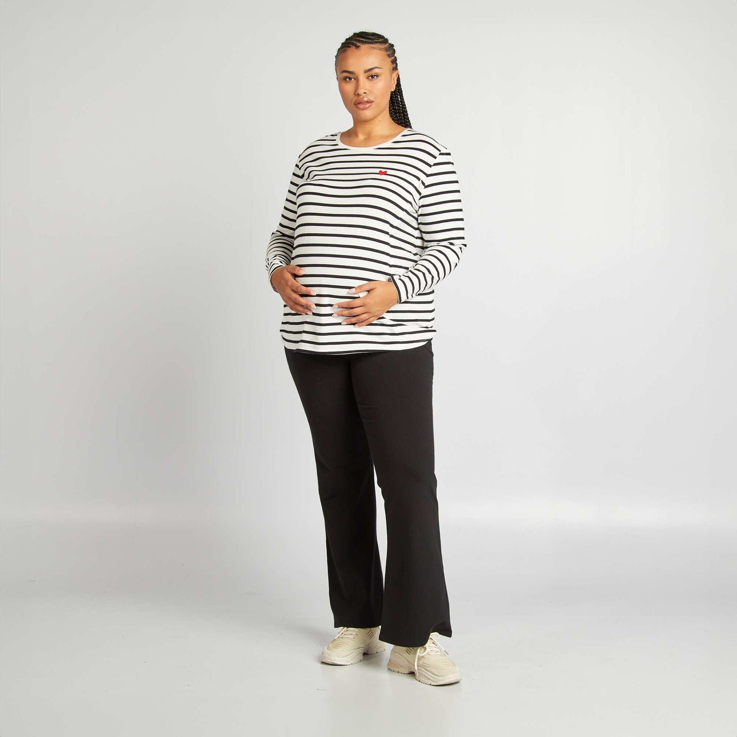 T-shirt d'allaitement en jersey BLANC