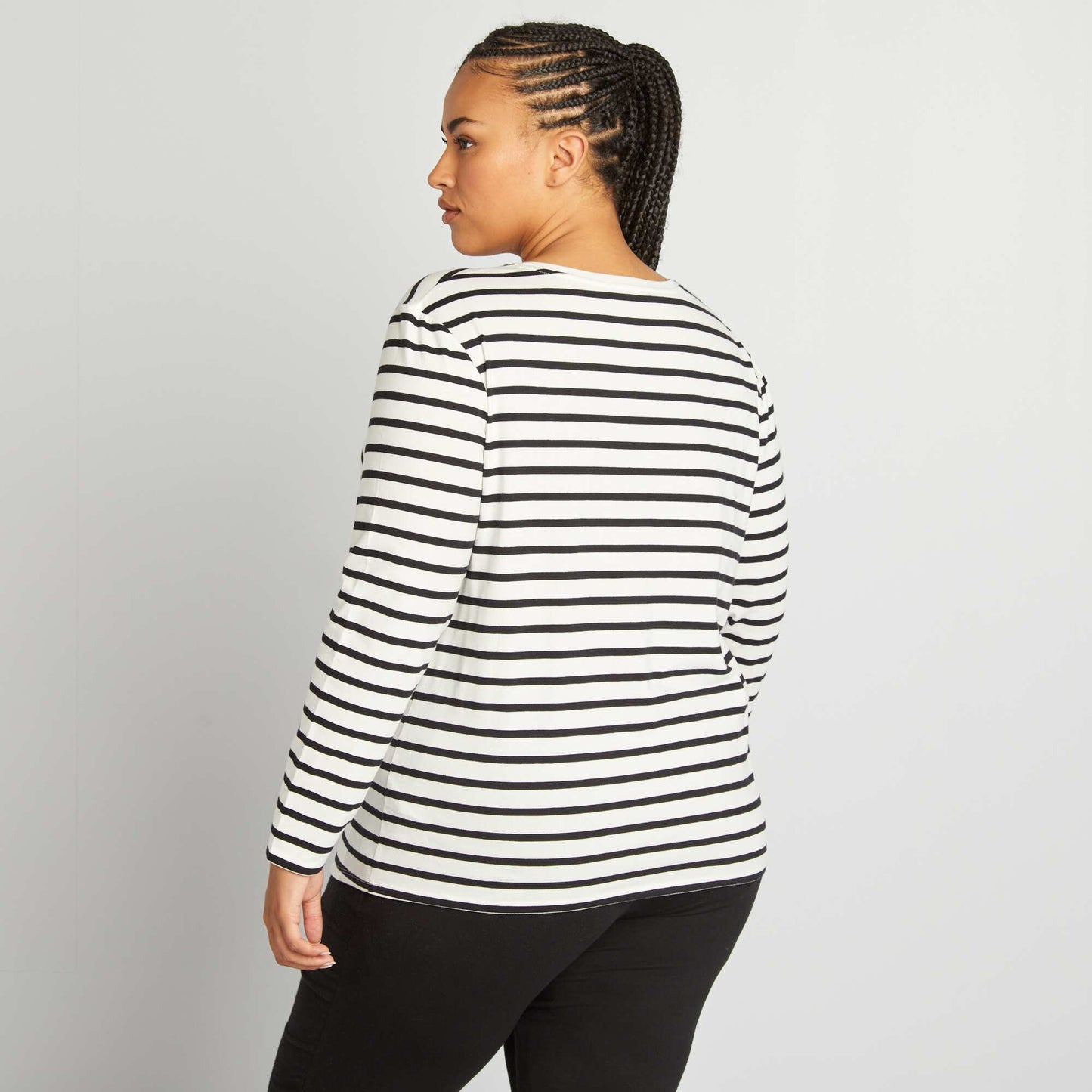 T-shirt d'allaitement en jersey BLANC