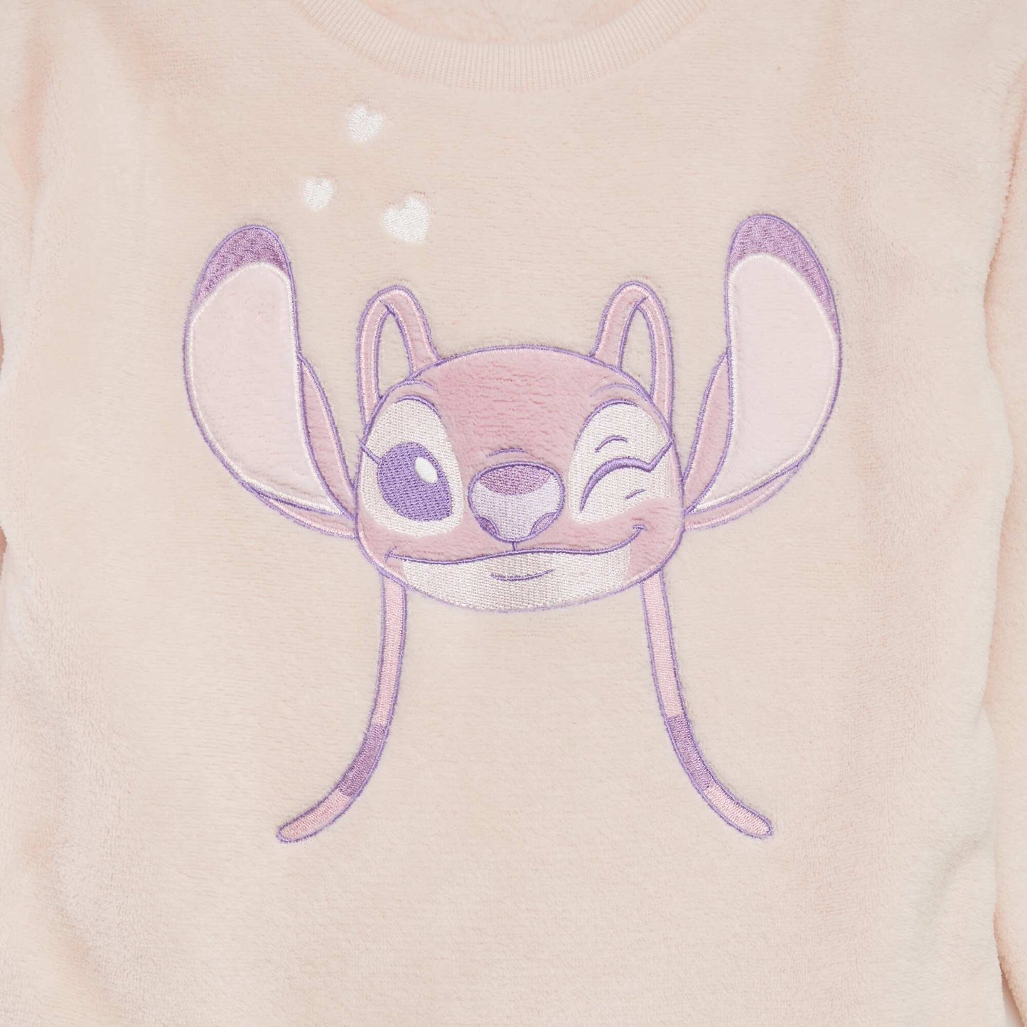Ensemble pyjama en polaire 'Stitch' - 2 pi ces Rose