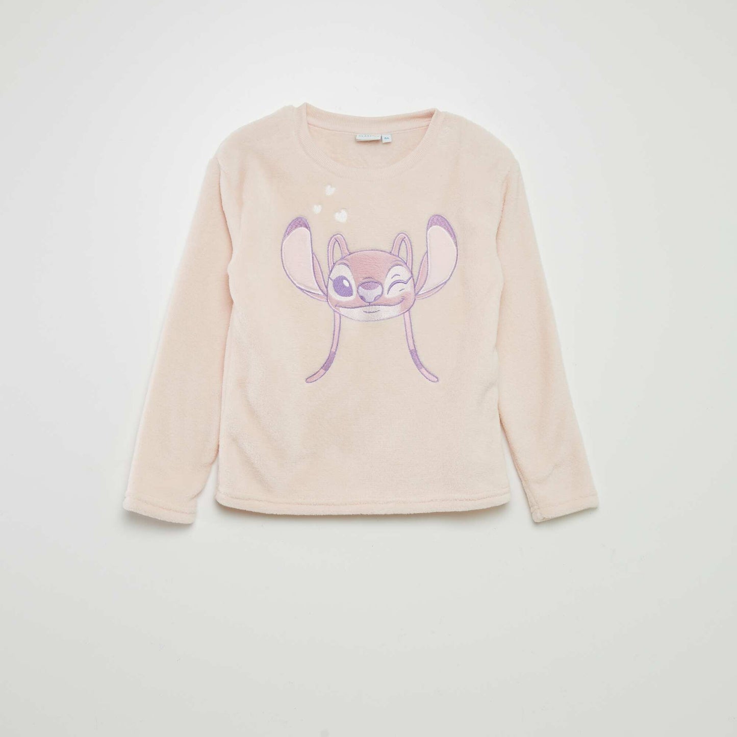 Ensemble pyjama en polaire 'Stitch' - 2 pi ces Rose