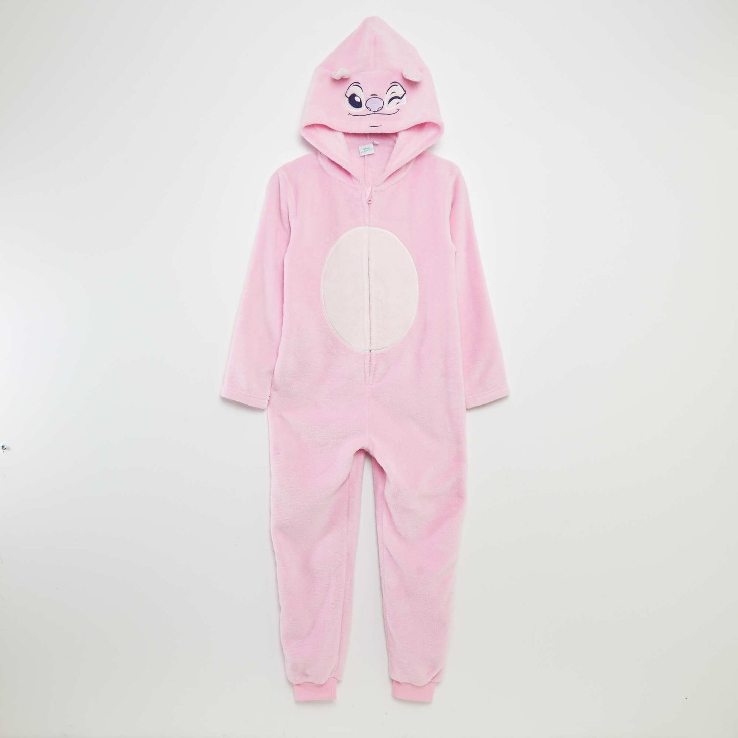 Combinaison de nuit en polaire 'Stitch' Rose