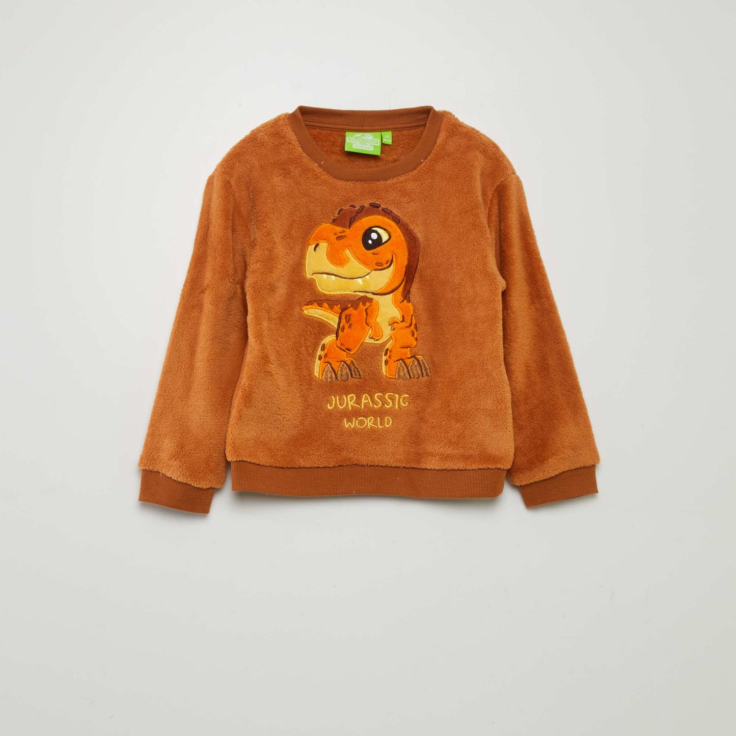 Ensemble pyjama 'Jurassic World' - 2 pi ces Marron