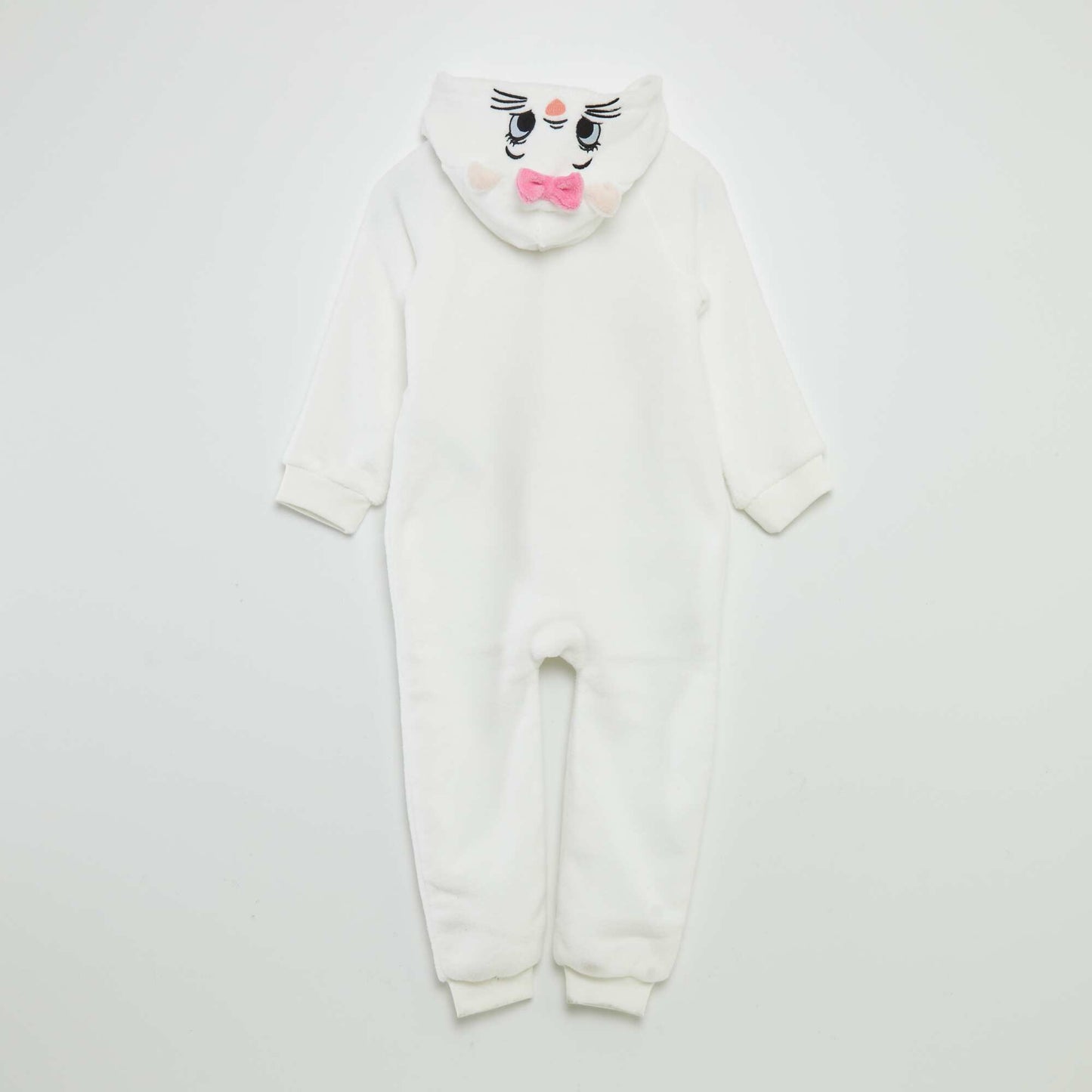 Combinaison de nuit en polaire 'Marie' BLANC