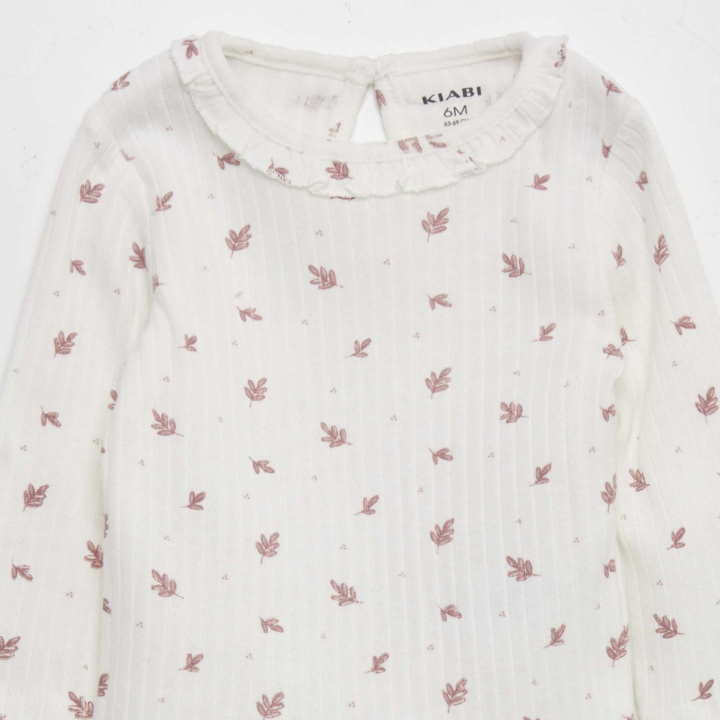 T-shirt c tel imprim Blanc