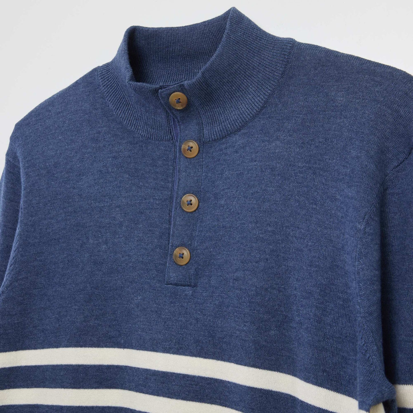 Pull col camionneur marinière - So Easy BLEU