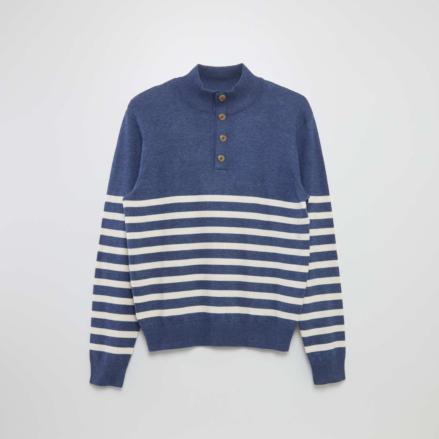 Pull col camionneur marinière - So Easy BLEU