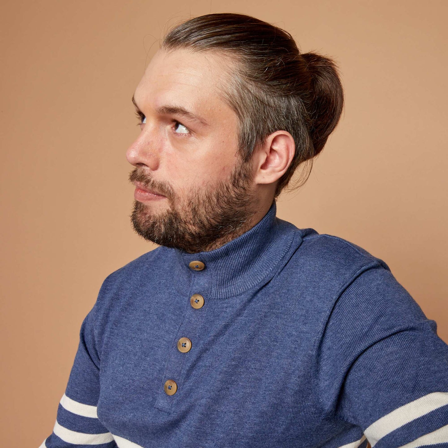 Pull col camionneur marinière - So Easy BLEU