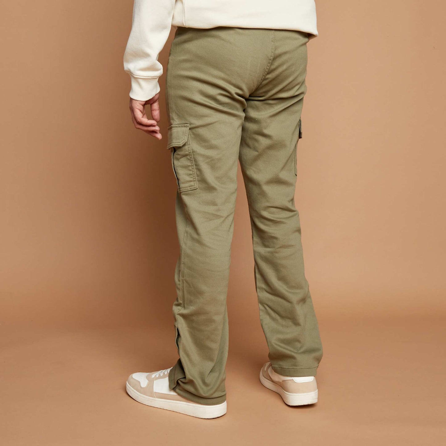 Pantalon regular avec poches à rabat - So Easy VERT
