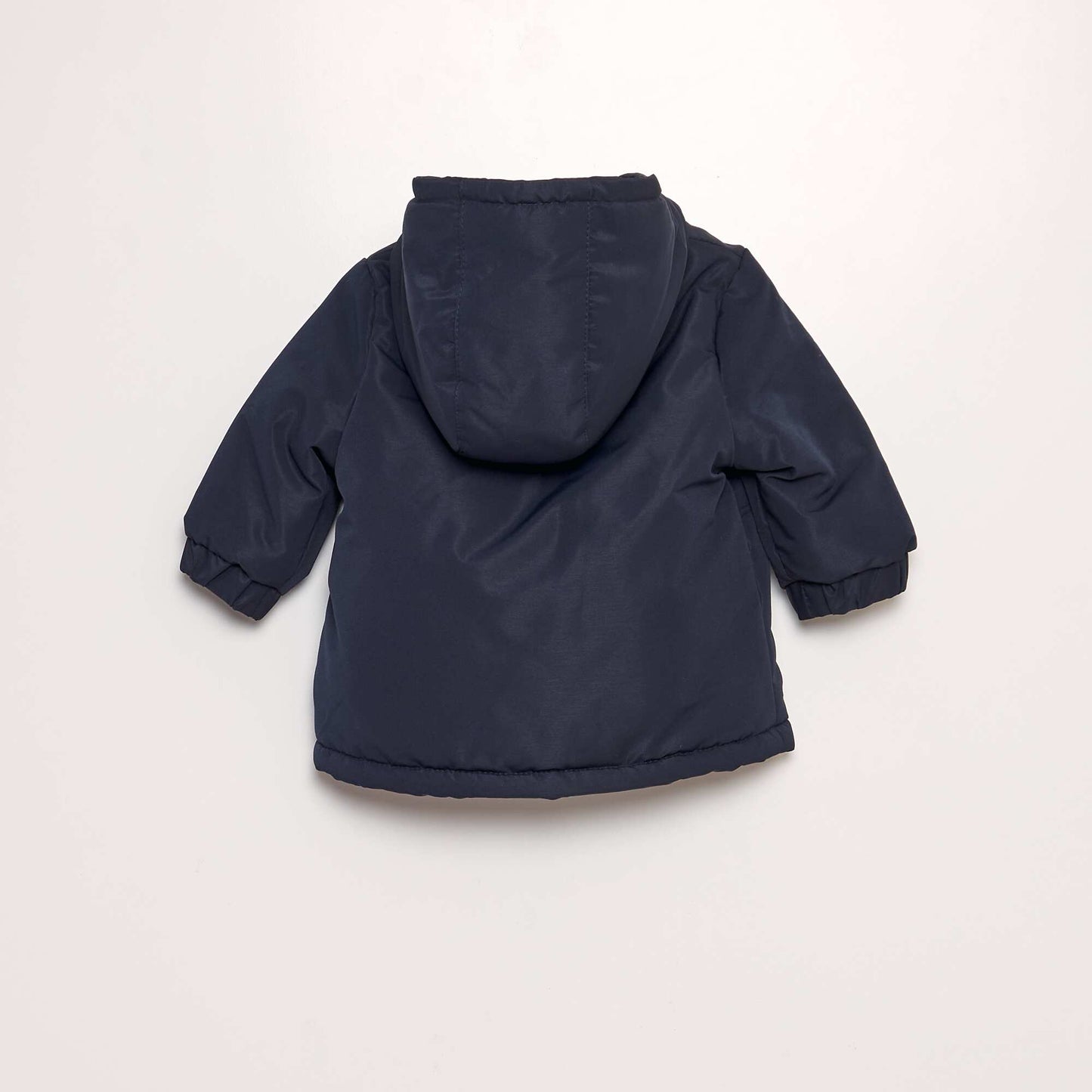 Parka chaude capuche Bleu marine