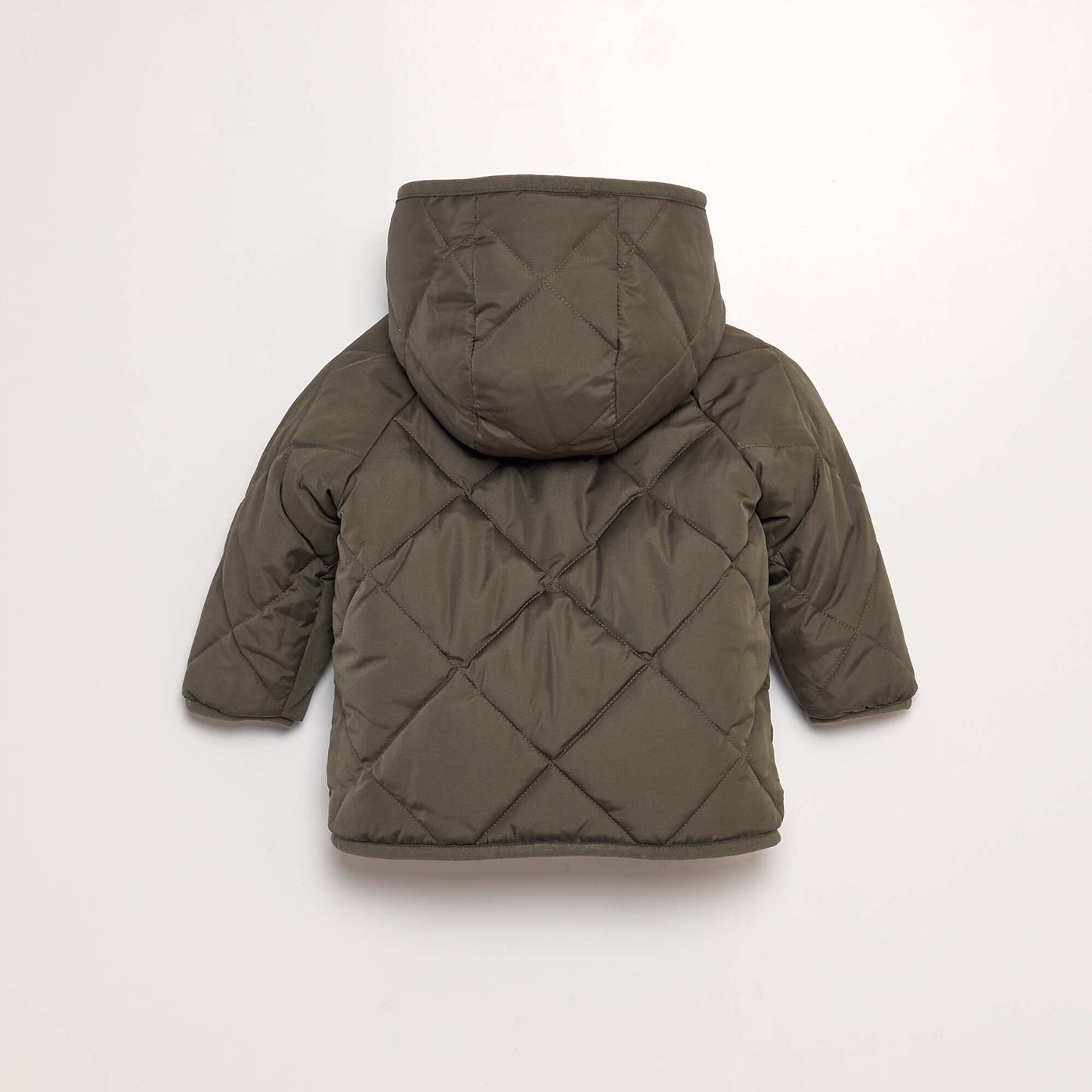 Blouson r versible capuche Kaki