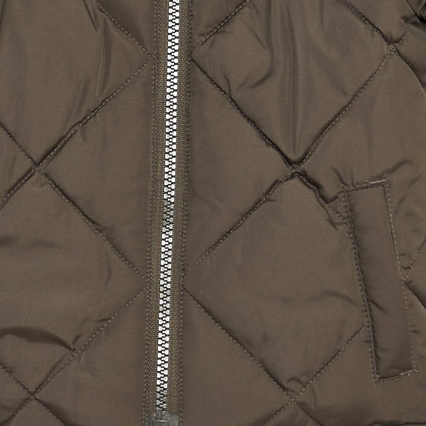 Blouson r versible capuche Kaki