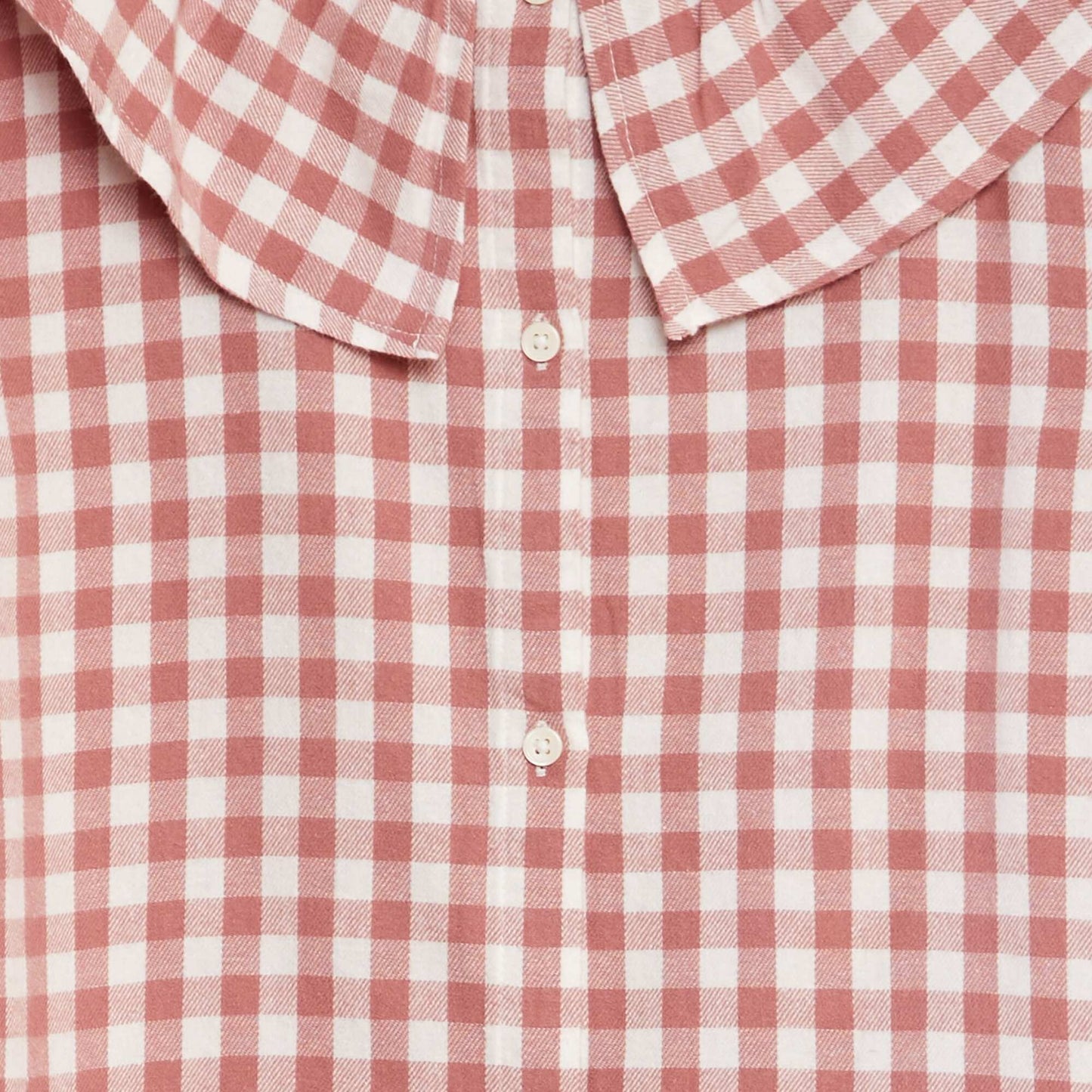 Ensemble pyjama long carreaux - 2 pi ces ROSE