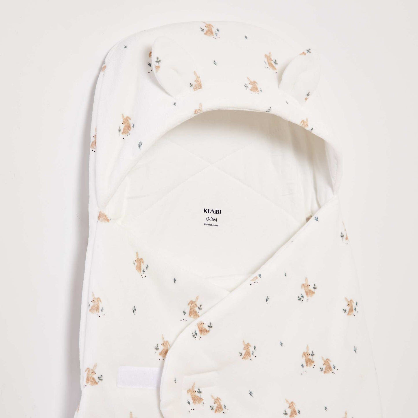 Nid d'ange à motif Blanc