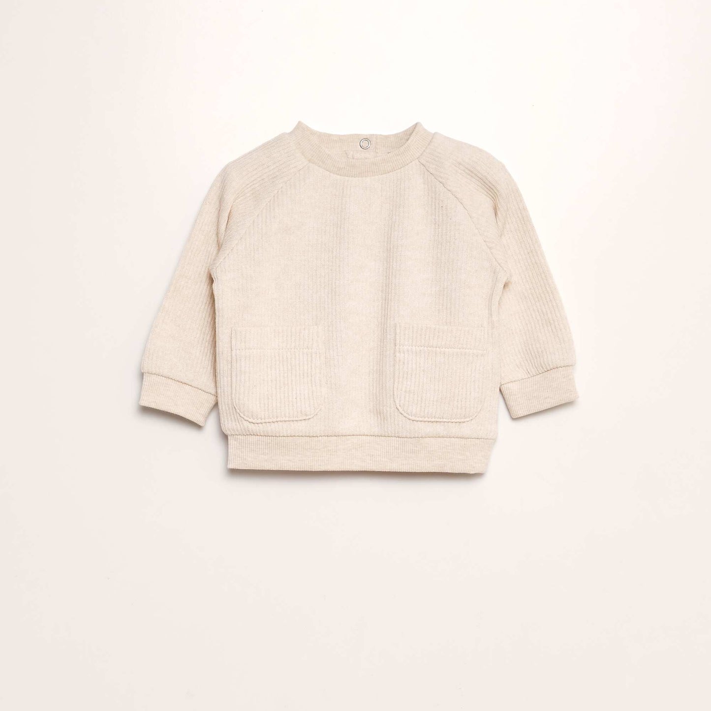 Ensemble en maille c tel e - 2 pi ces Beige
