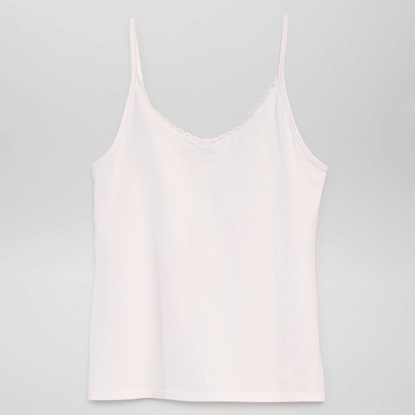 D bardeur fines bretelles Blanc