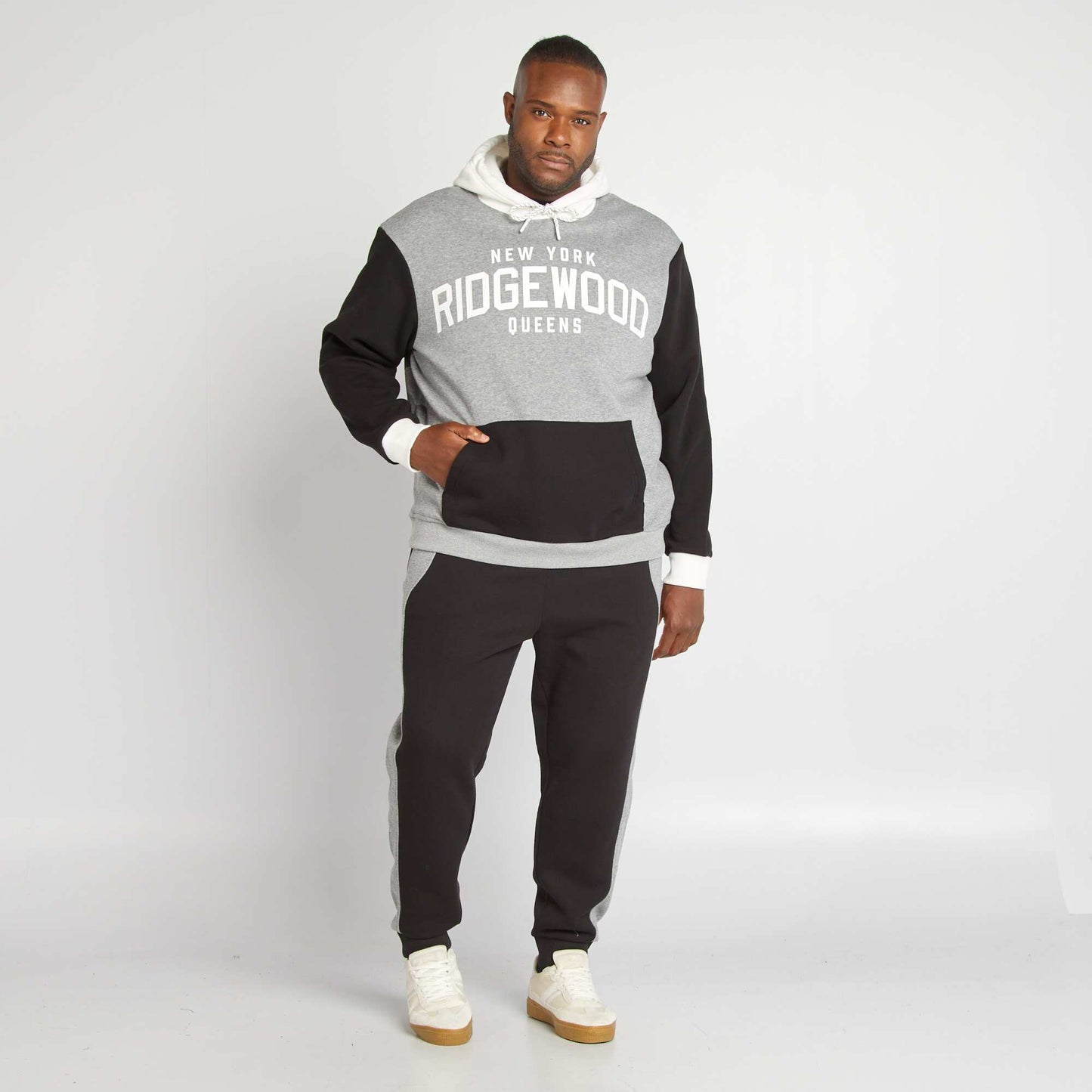 Sweat à capuche 'Ridgewood' Gris