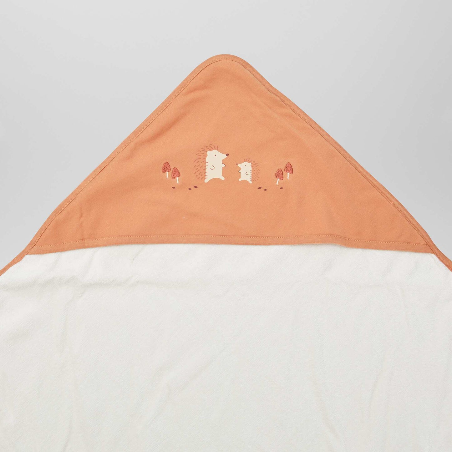 Cape de bain en éponge MARRON