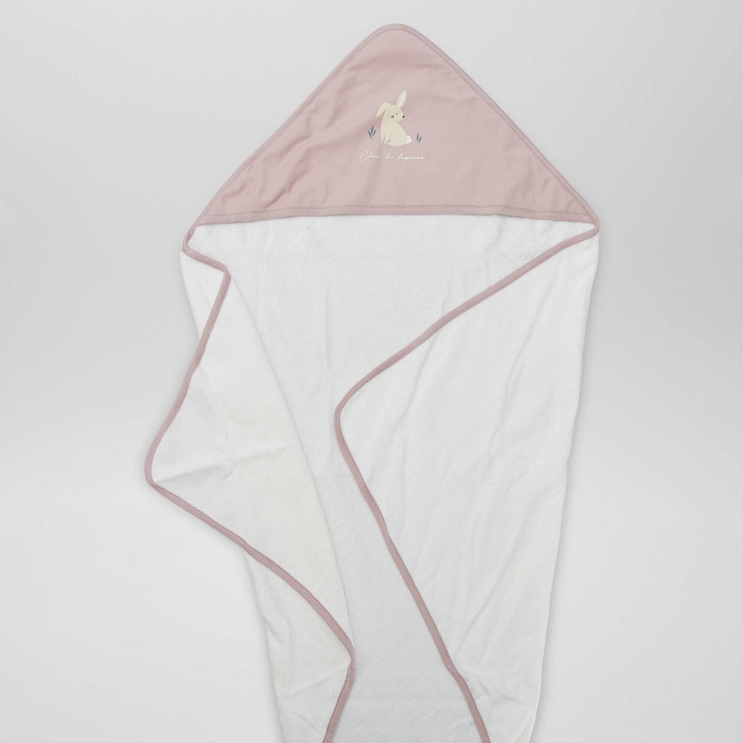 Cape de bain en éponge ROSE CLAIR