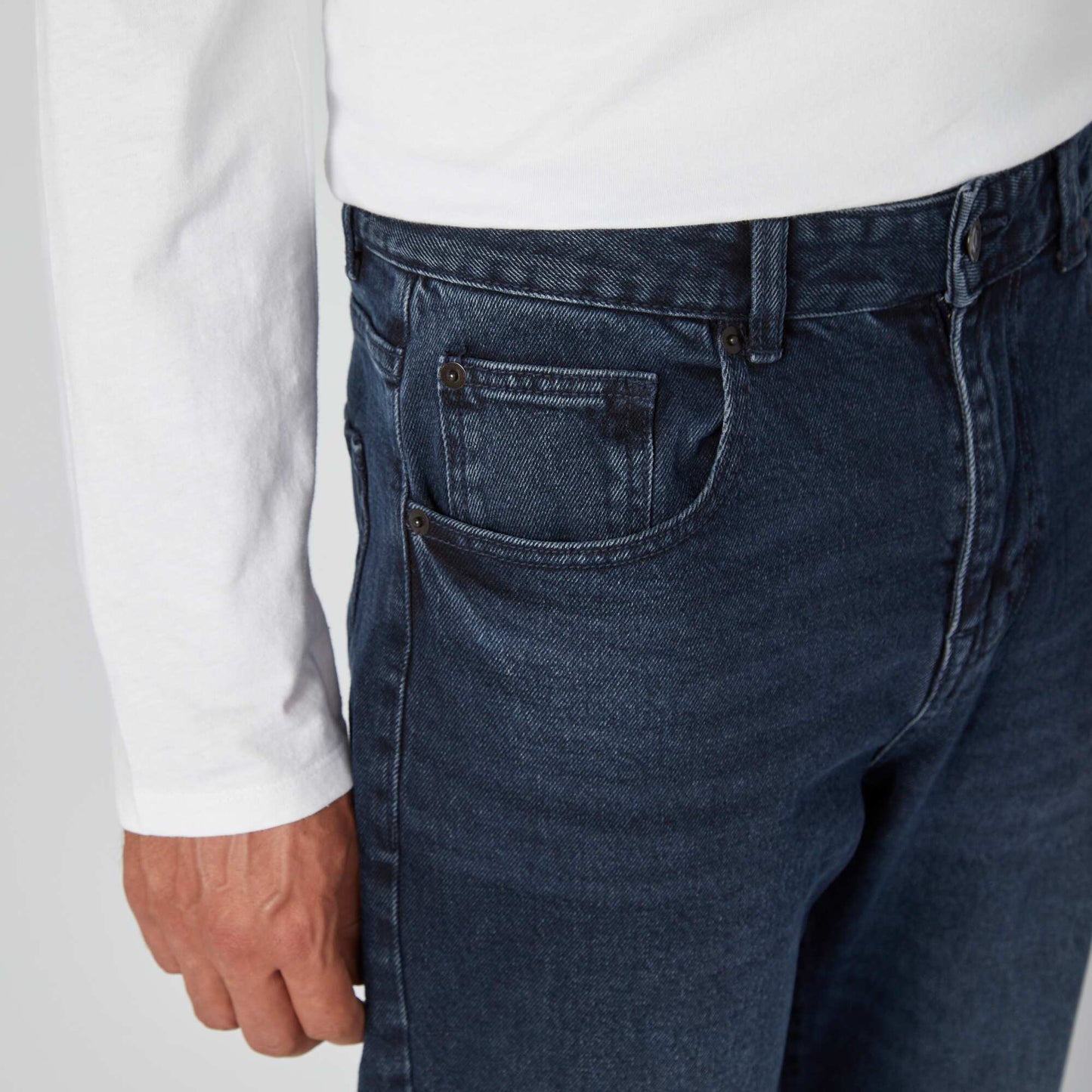 Jean straight fit Noir
