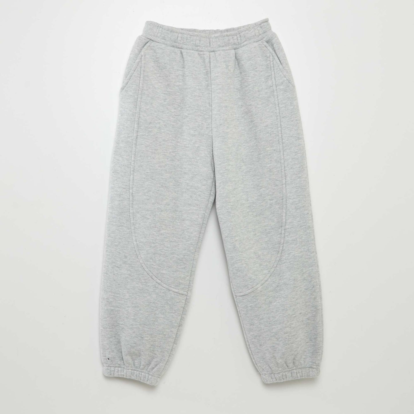 Jogging en molleton doubl polaire Gris