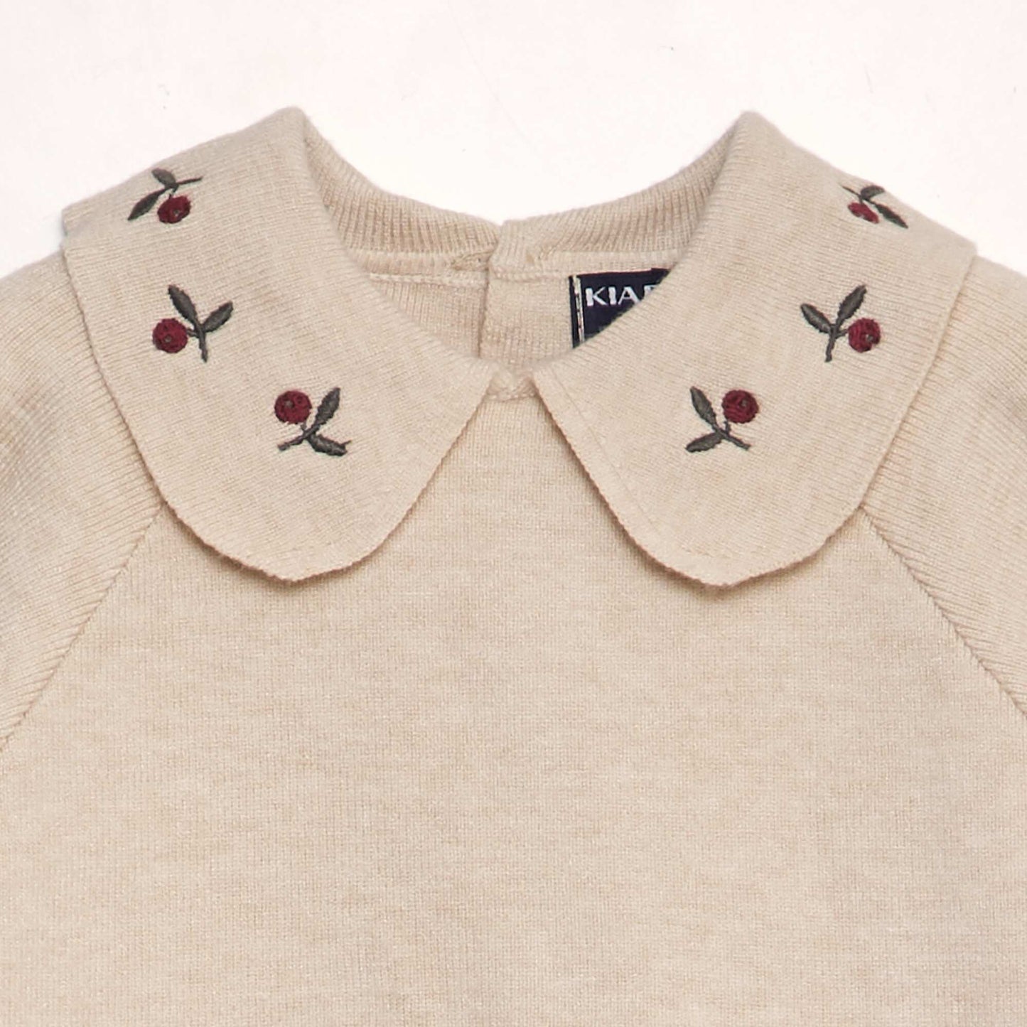 Ensemble pull + pantalon en maille compact - 2 pièces Beige