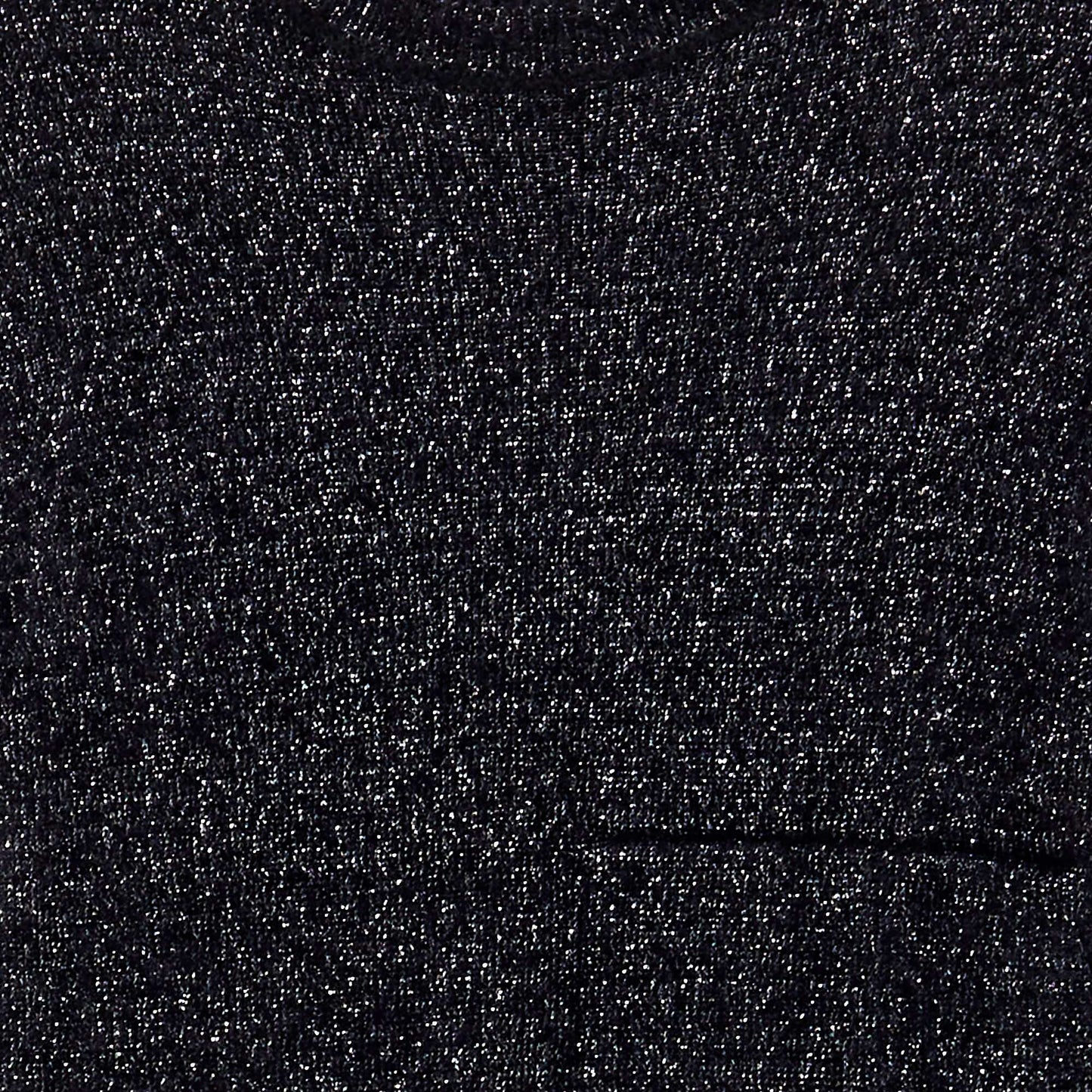 Robe pull en maille poilue Noir