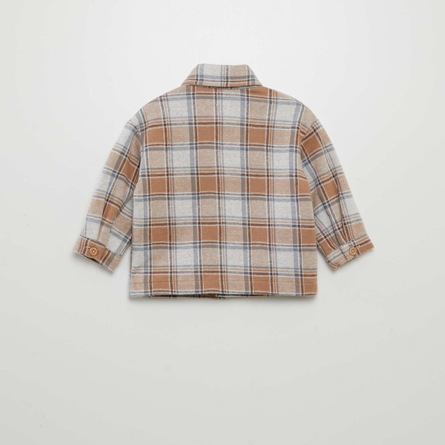 Chemise à carreaux Marron