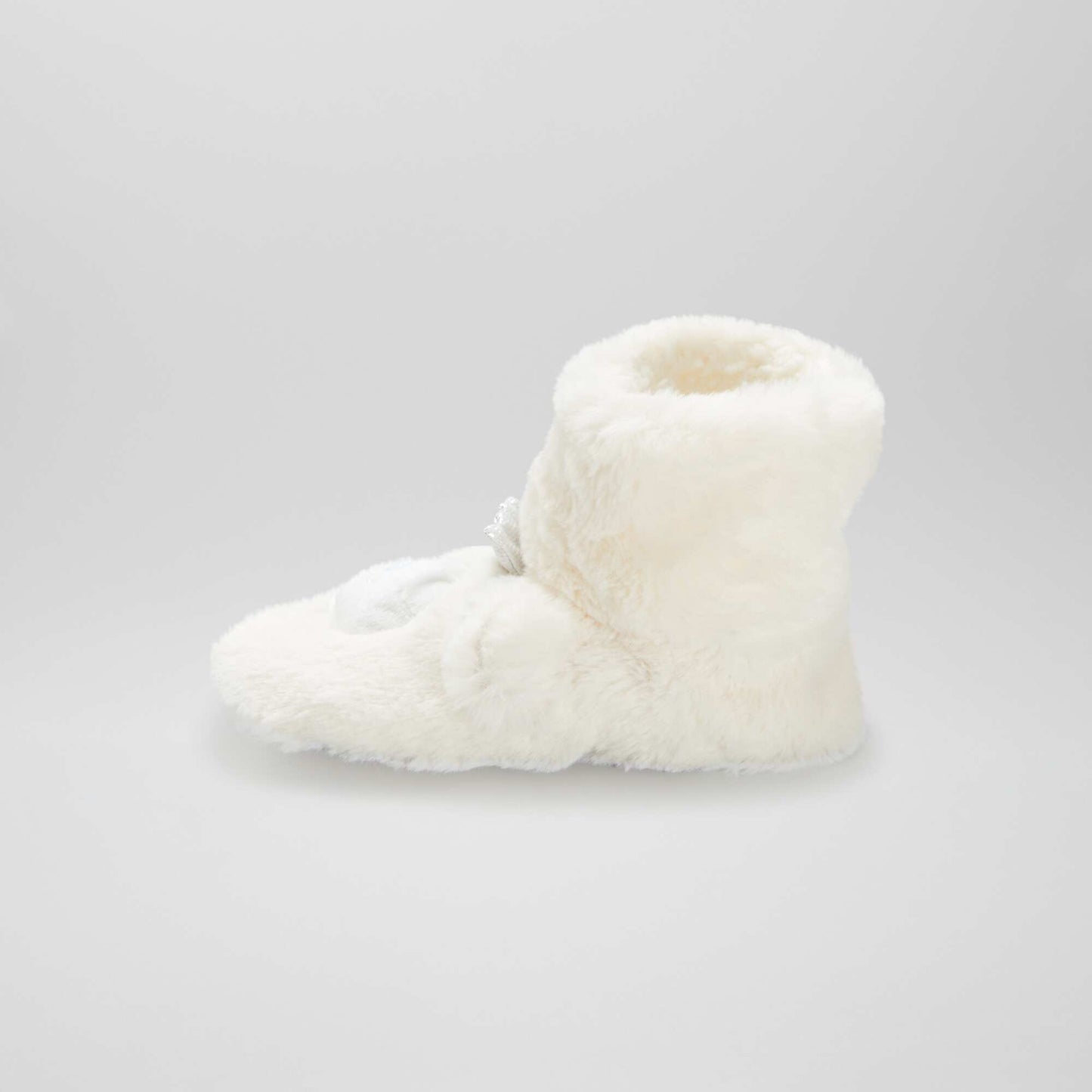 Chaussons de Noël - ours blanc