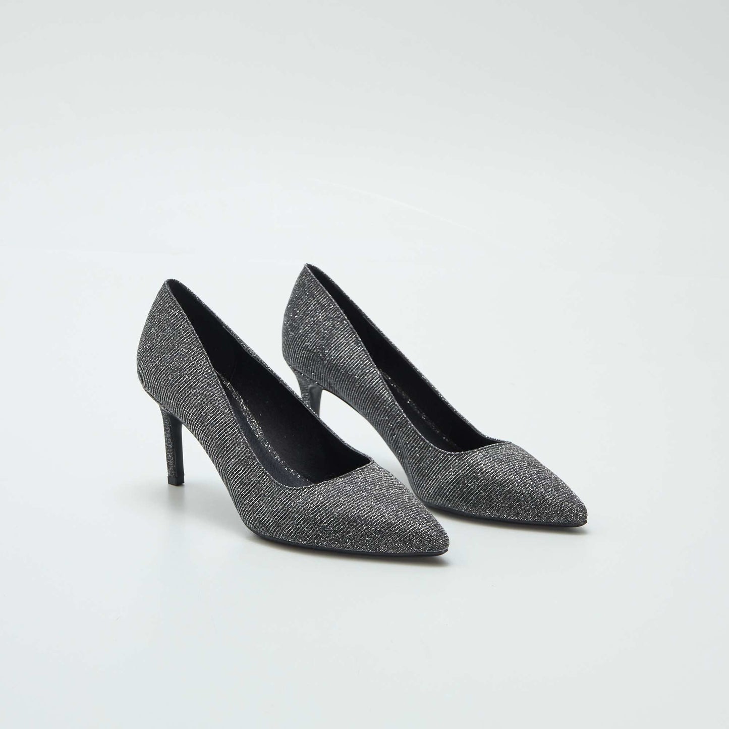 Escarpins à paillettes Gris