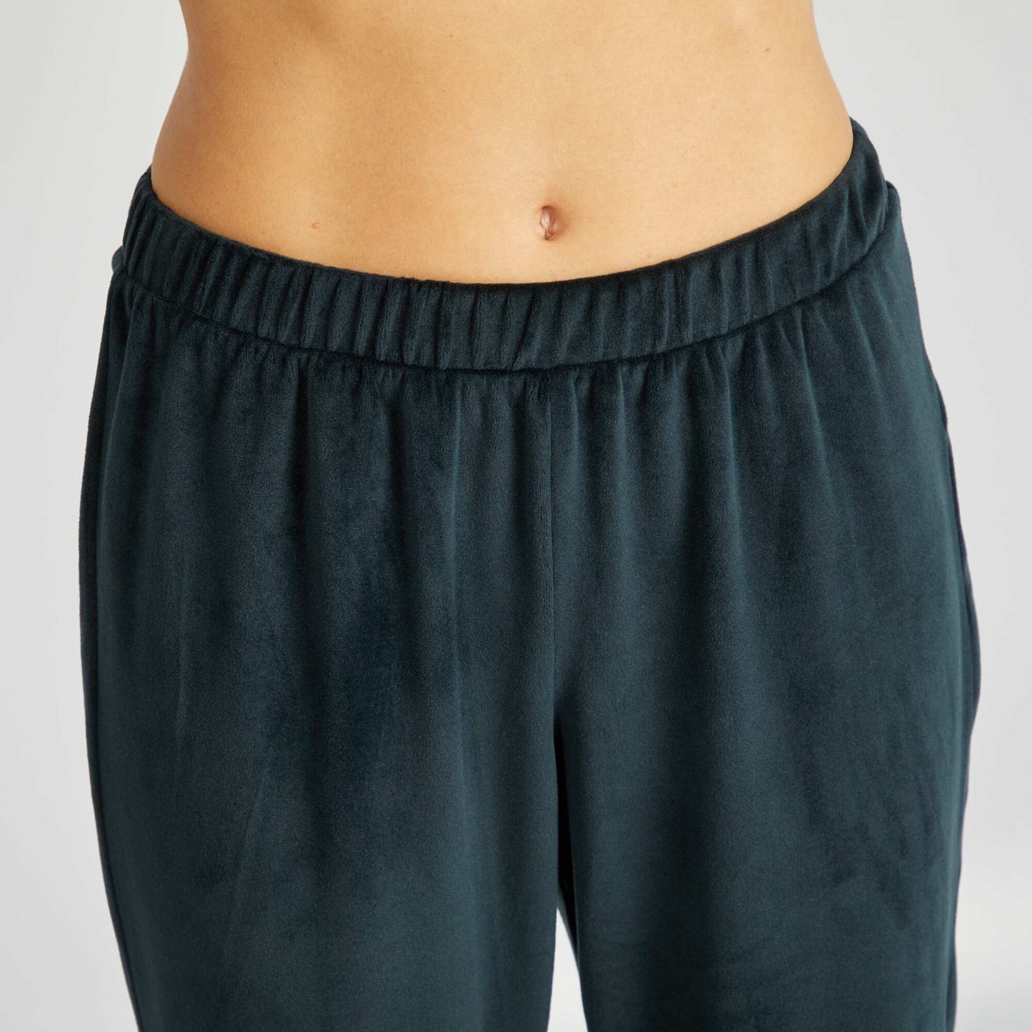 Ensemble pyjama en velours - 2 pi ces Vert