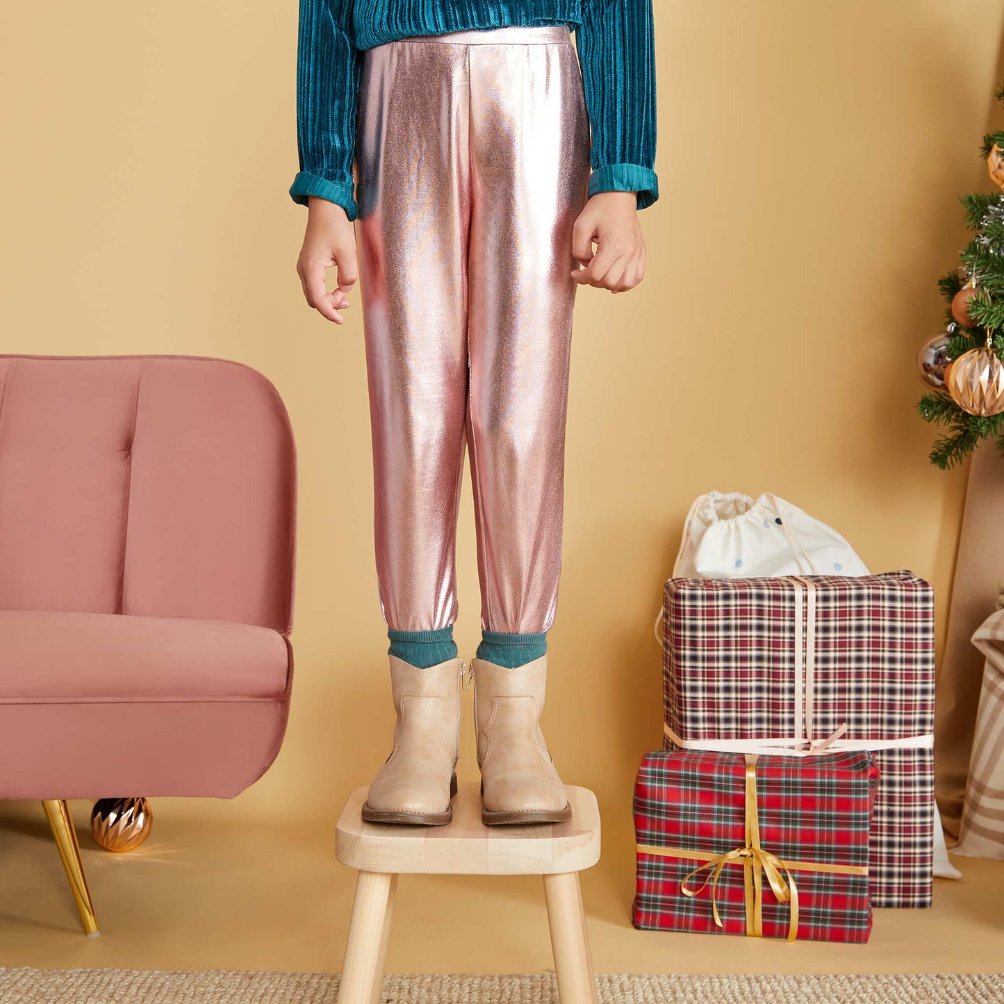 Legging m tallis Rose