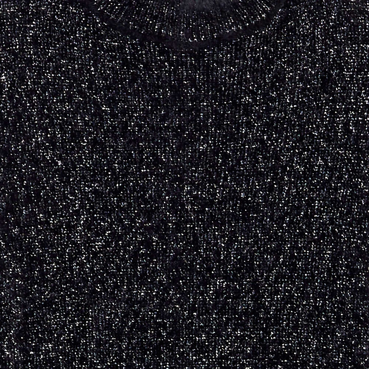 Pull en maille poilue Noir