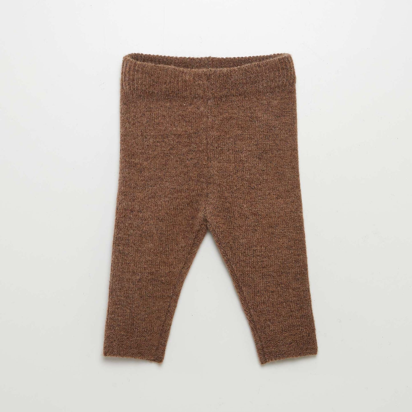 Ensemble pull + legging en maille tricot - 2 pi ces beige